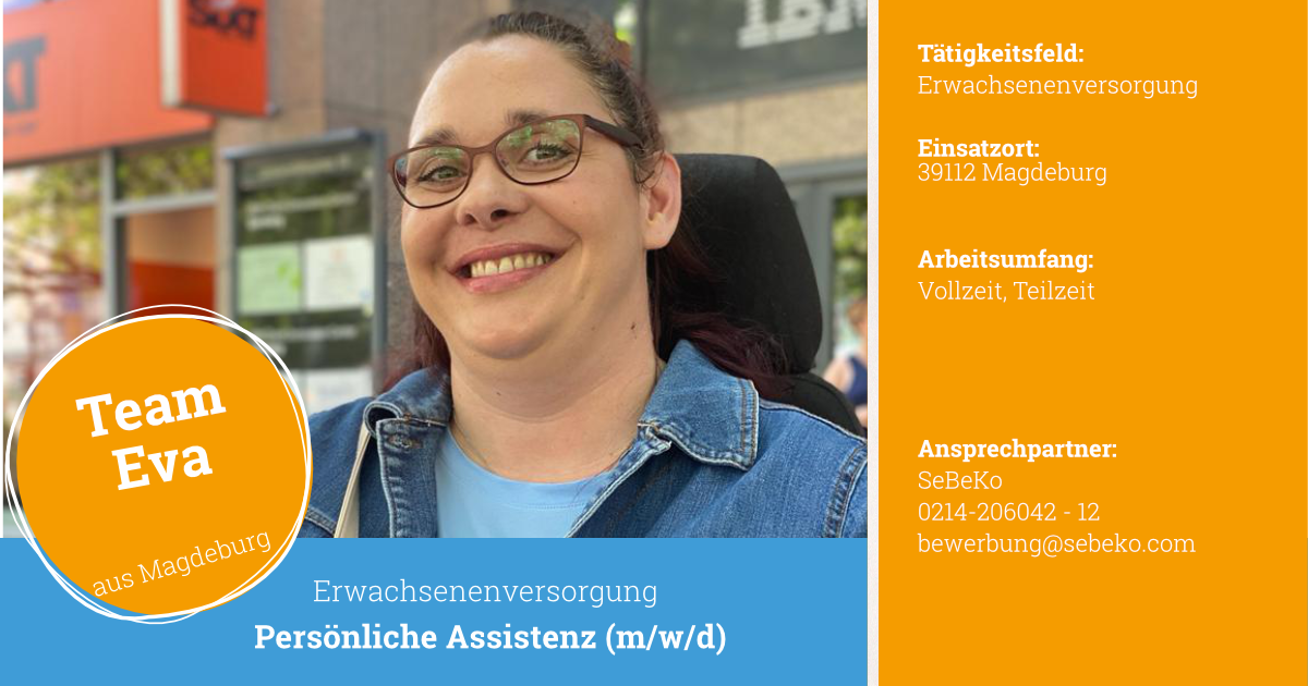 Persönliche Assistenz (w/m/d) gesucht » Jobs » SeBeKo
